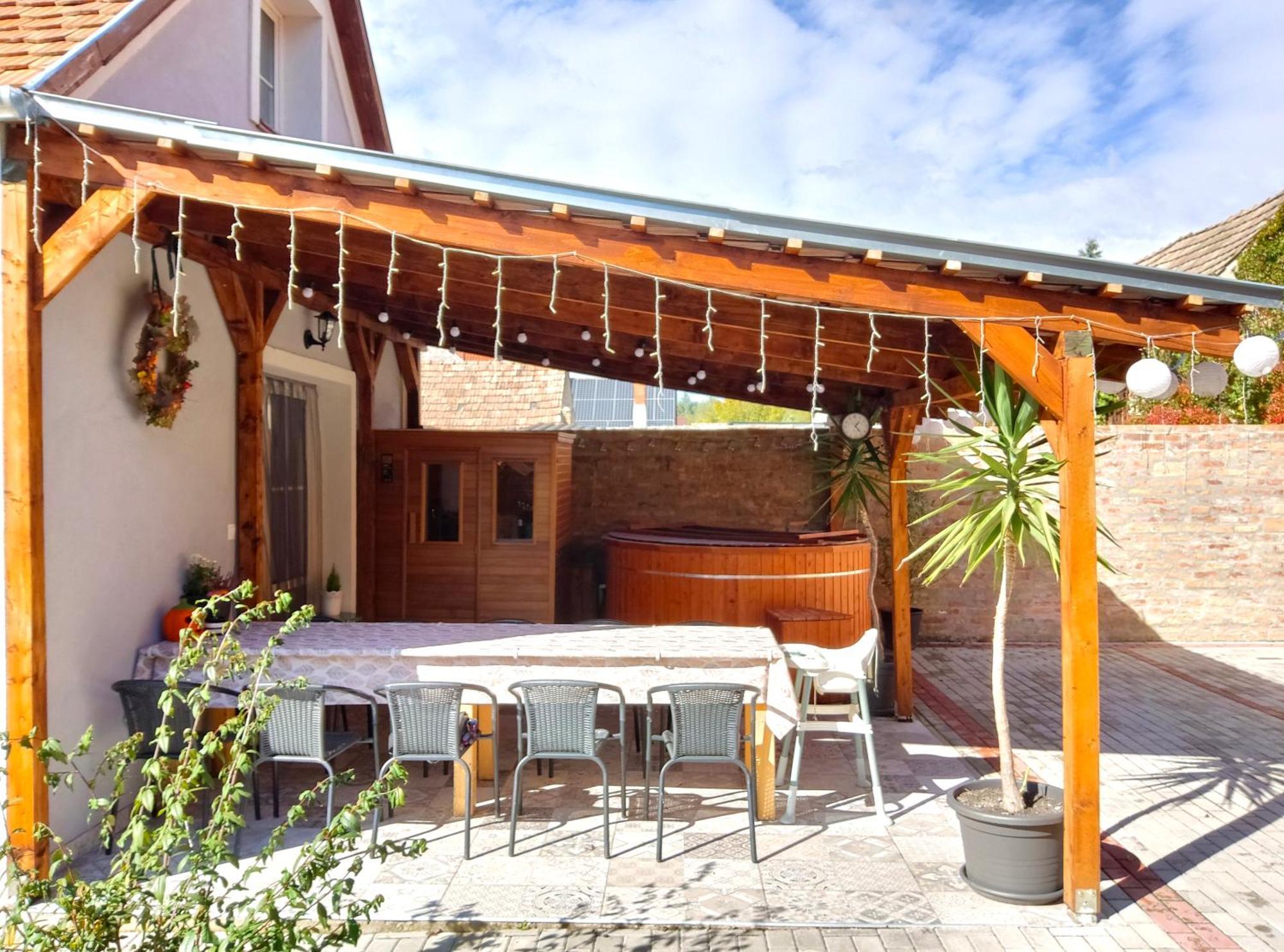 Borostyankut Wellness Home Bakonybél 外观 照片